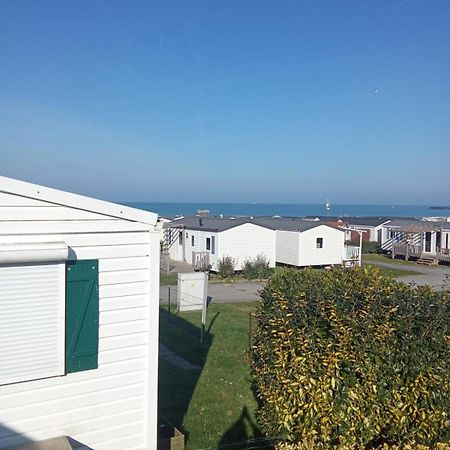 Magnifique Mobil Home Avec Clim Face Mer Le Portel Exterior foto